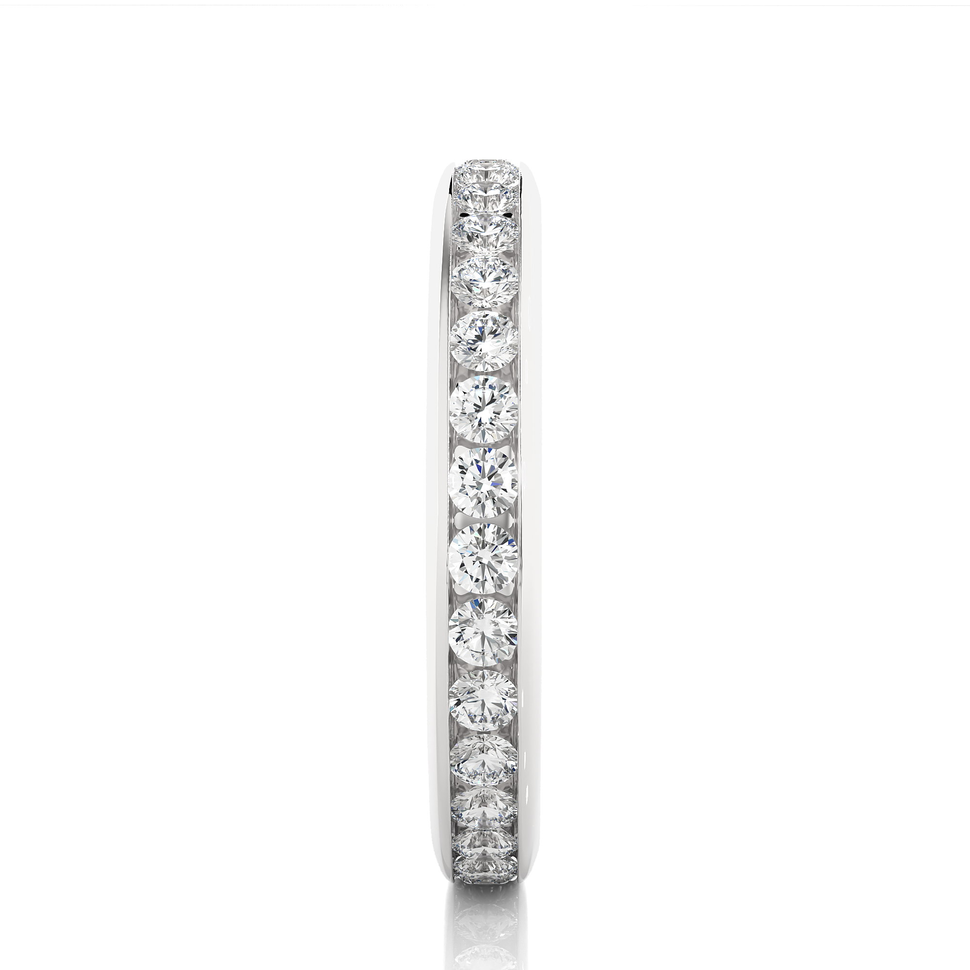 0.96 Carat G Color VS1 Clarity Diamond Studded Natural Diamond Ring.